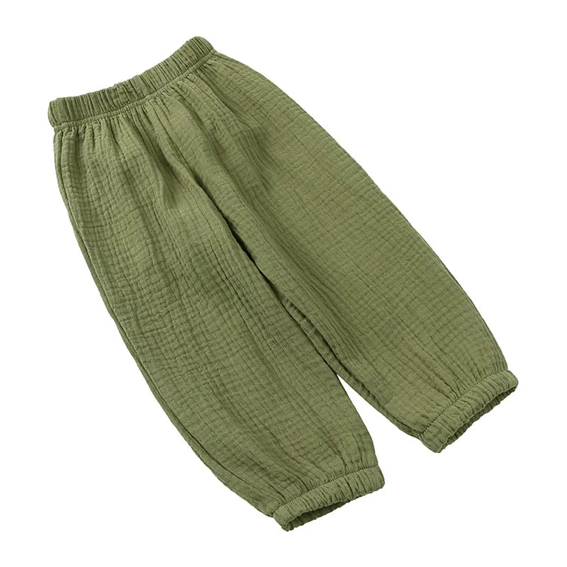 Kinder linnen broek